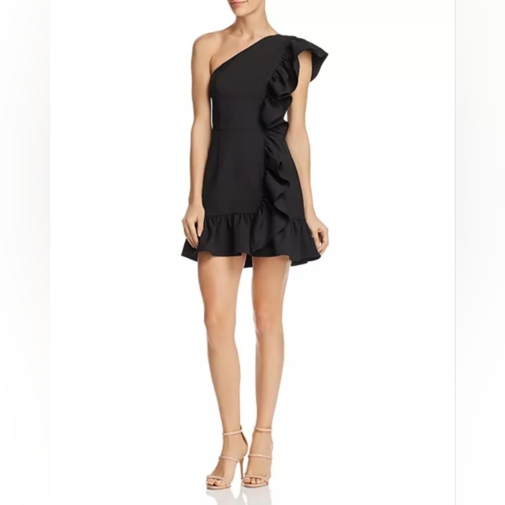 Jarlo‎ Xanadu One Shoulder Dress Sz US 8